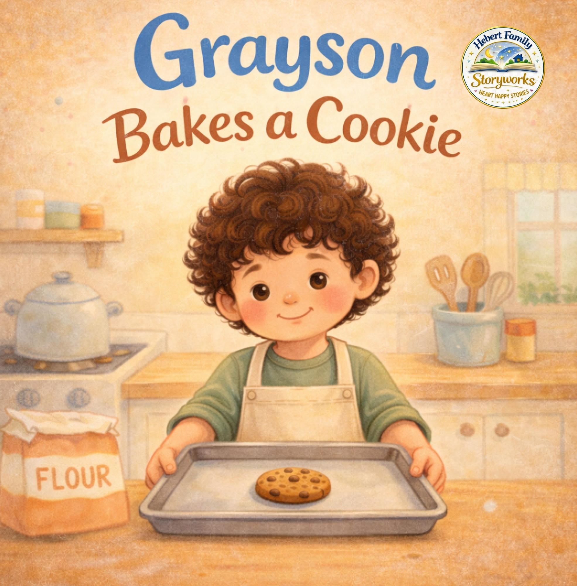 Grayson Bakes a Cookie