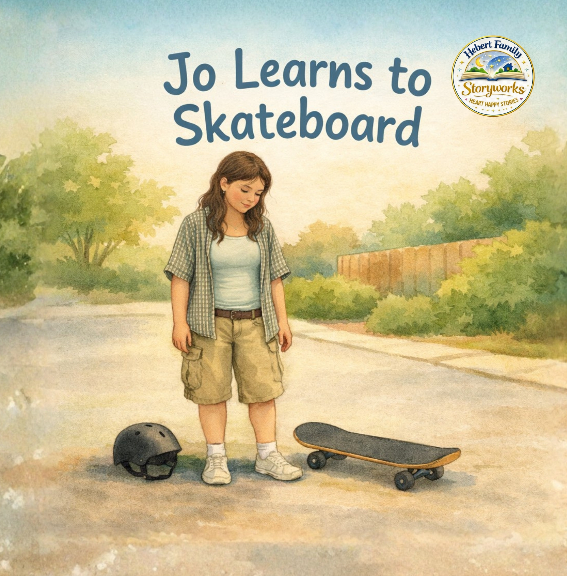Jo Learns to Skateboard